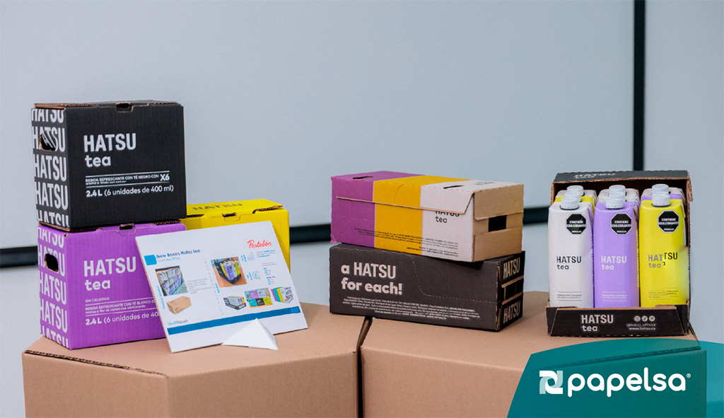 Cajas y empaques de cartón corrugado de Papelsa para productos comerciales, optimizando protección, logística y presentación en punto de venta.